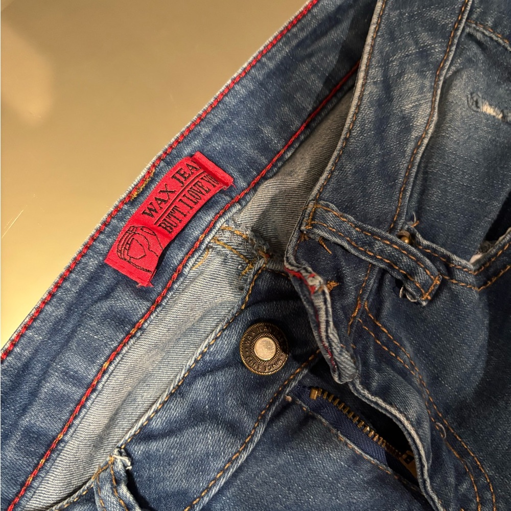 Wax Jean Blue Bootcut Denim